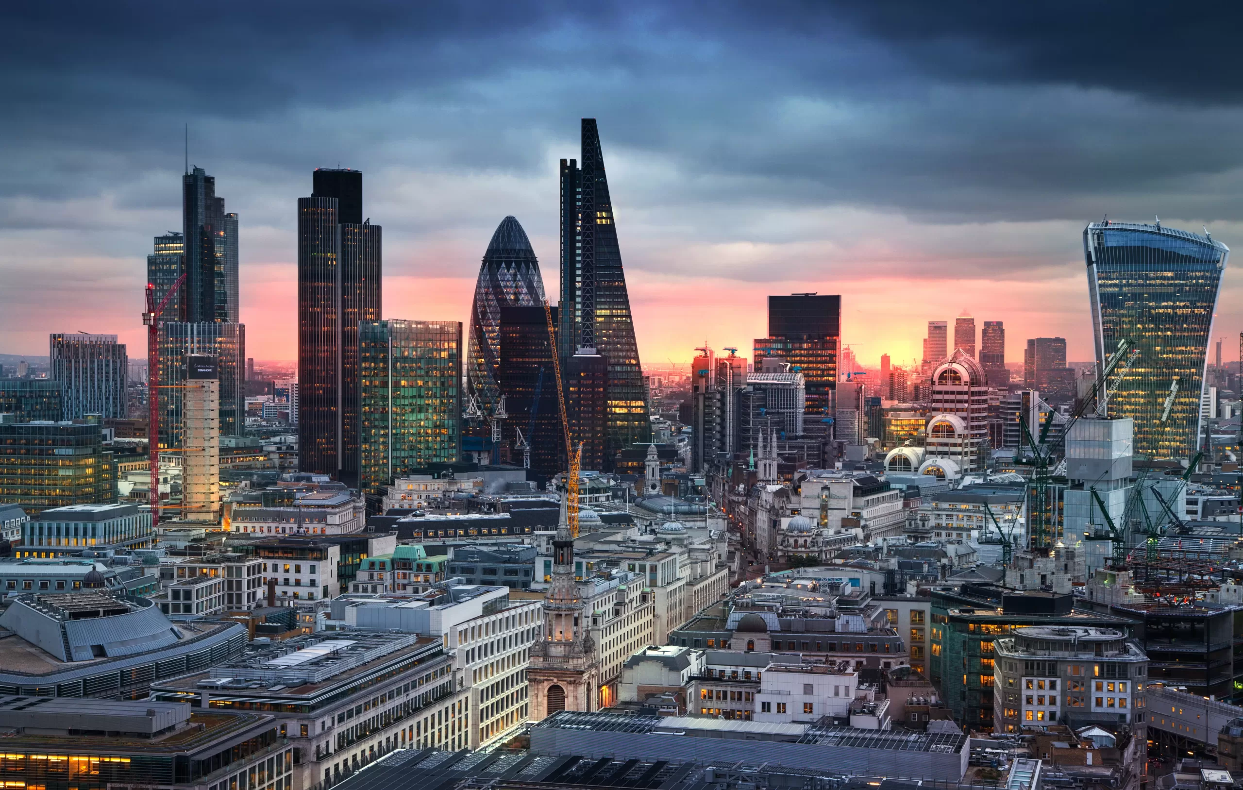 City of London cityscape